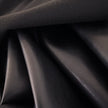 Leather Faux Stretch | Black - Fleece Back - Fabric + Flow Textile Co.