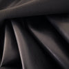 Leather Faux Stretch | Black - Fleece Back - Fabric + Flow Textile Co.