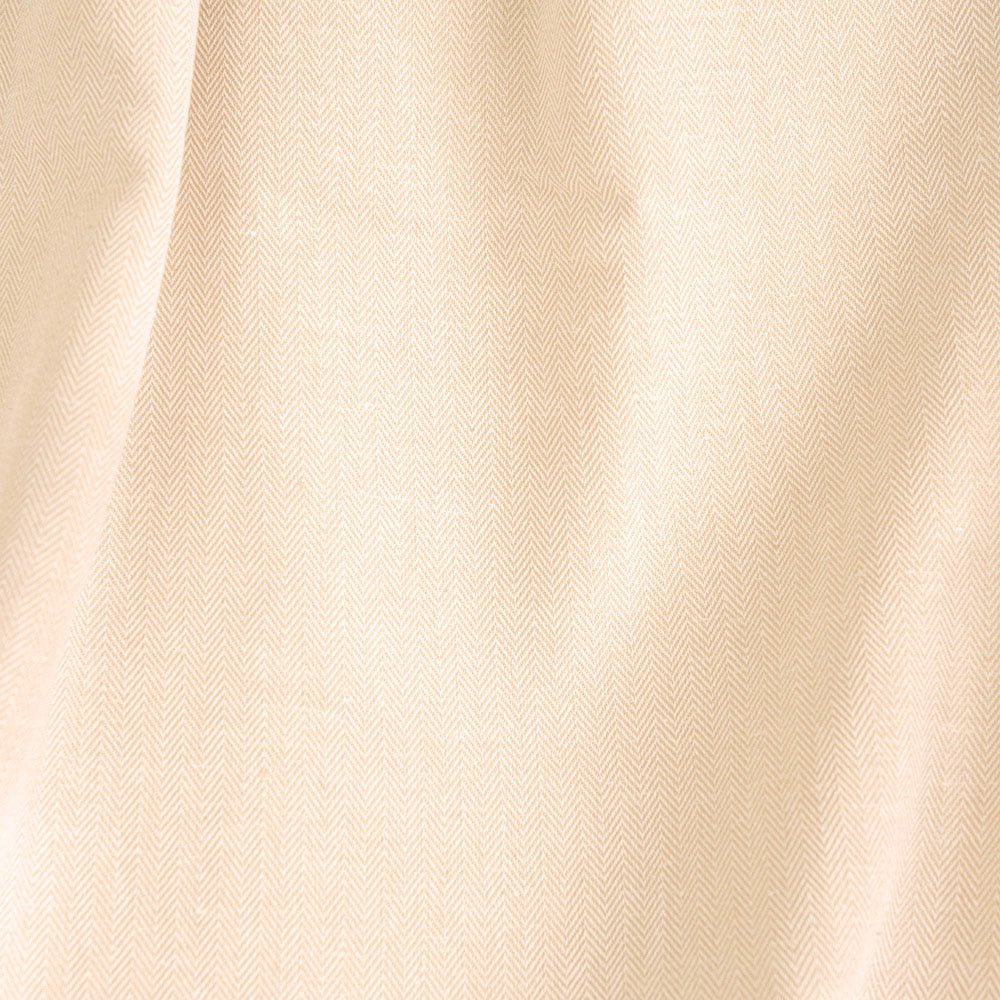 Linen Herringbone | Flax - Fabric + Flow Textile Co.