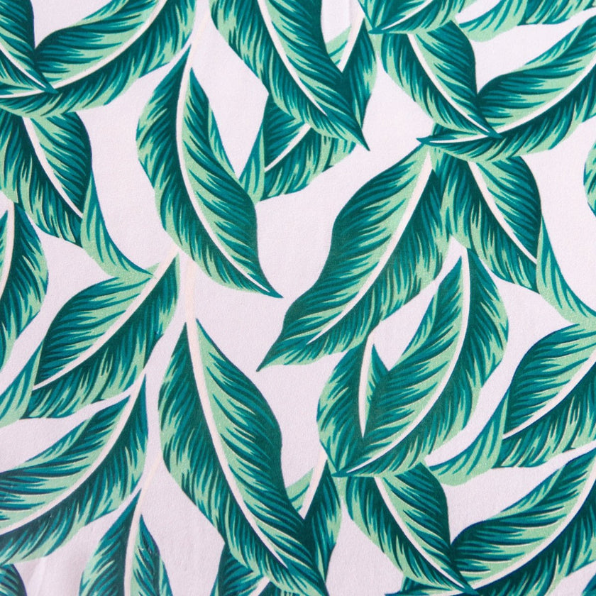 MISPRINT - Swim Print | Leaves - Fabric + Flow Textile Co.