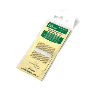 Needles | Gold Eye Sharps - Fabric + Flow Textile Co.
