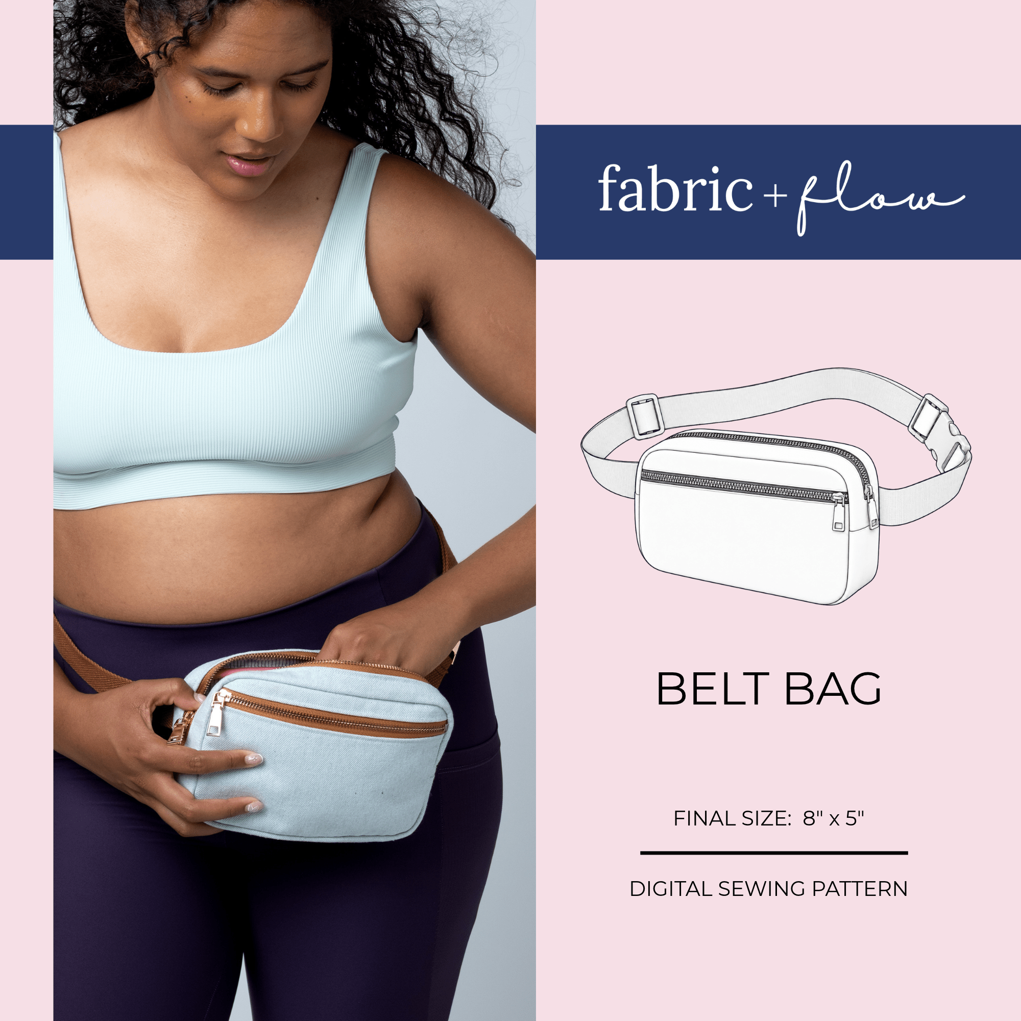 Pattern | Belt Bag - Fabric + Flow Textile Co.