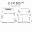 PATTERN | Drift Skort - Fabric + Flow Textile Co.