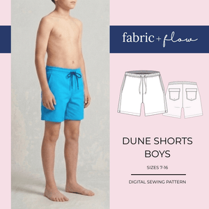 Pattern | Dune Swim Shorts - Boys - Fabric + Flow Textile Co.