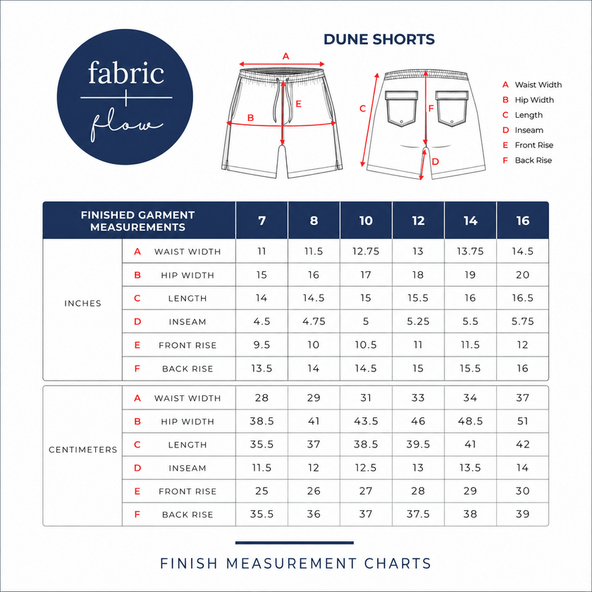 Pattern | Dune Swim Shorts - Boys - Fabric + Flow Textile Co.