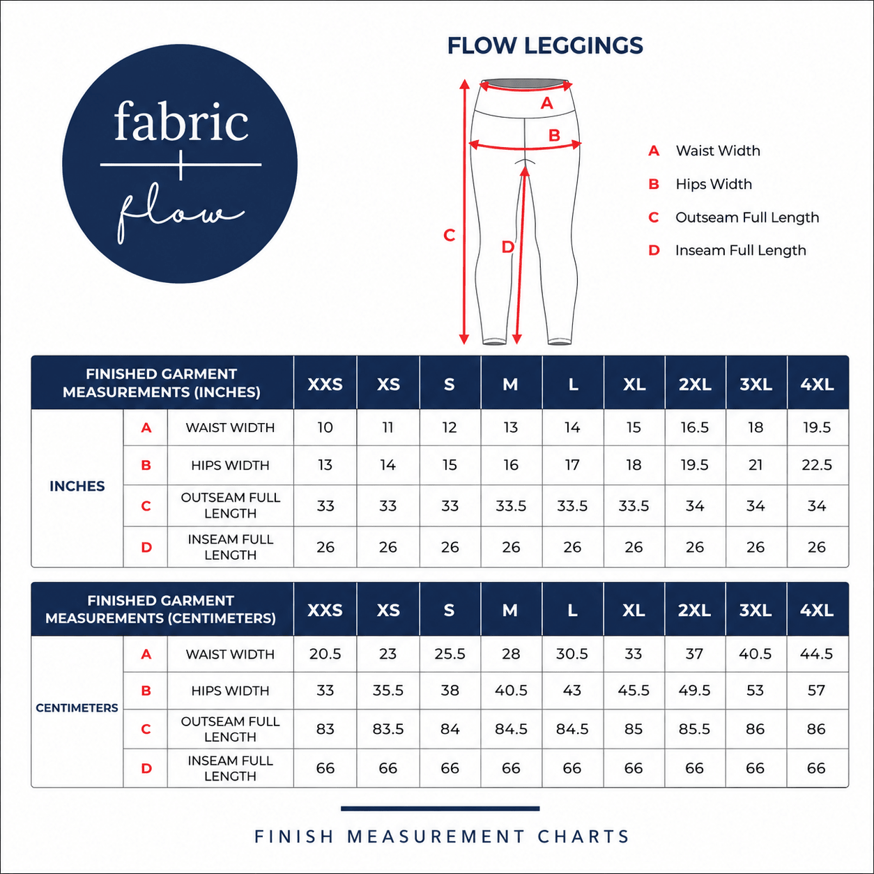 Pattern | Flow Leggings - Fabric + Flow Textile Co.