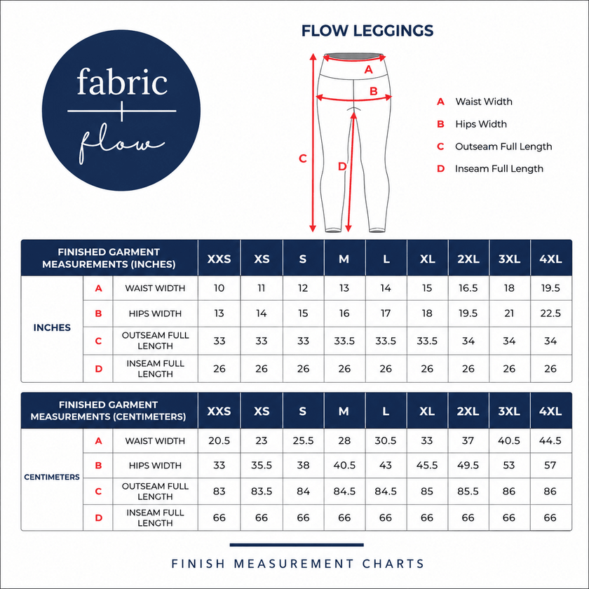 Pattern | Flow Leggings - Fabric + Flow Textile Co.