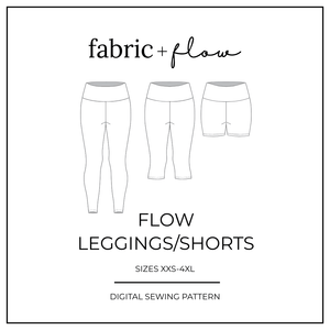Pattern | Flow Leggings - Fabric + Flow Textile Co.