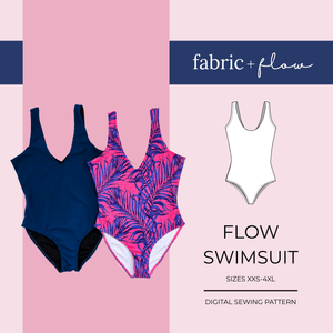 Pattern | Flow Swimsuit - Fabric + Flow Textile Co.