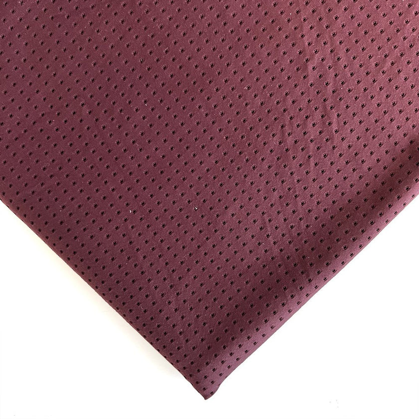 Perforated Mesh | Bordeaux - Fabric + Flow Textile Co.
