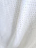 Perforated Mesh | Chalk White - Fabric + Flow Textile Co.