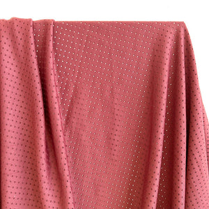 Perforated Mesh | Clay - Fabric + Flow Textile Co.