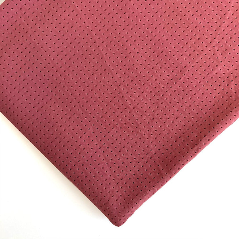 Perforated Mesh | Clay - Fabric + Flow Textile Co.