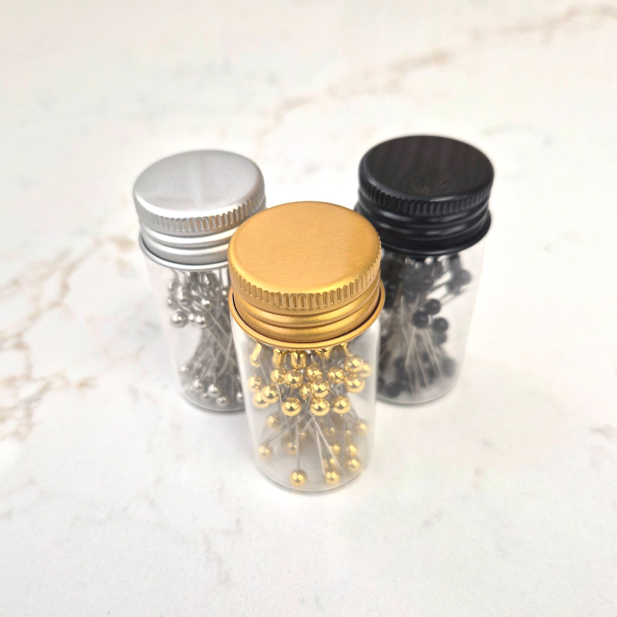 Plastic Head Pins - Fabric + Flow Textile Co.