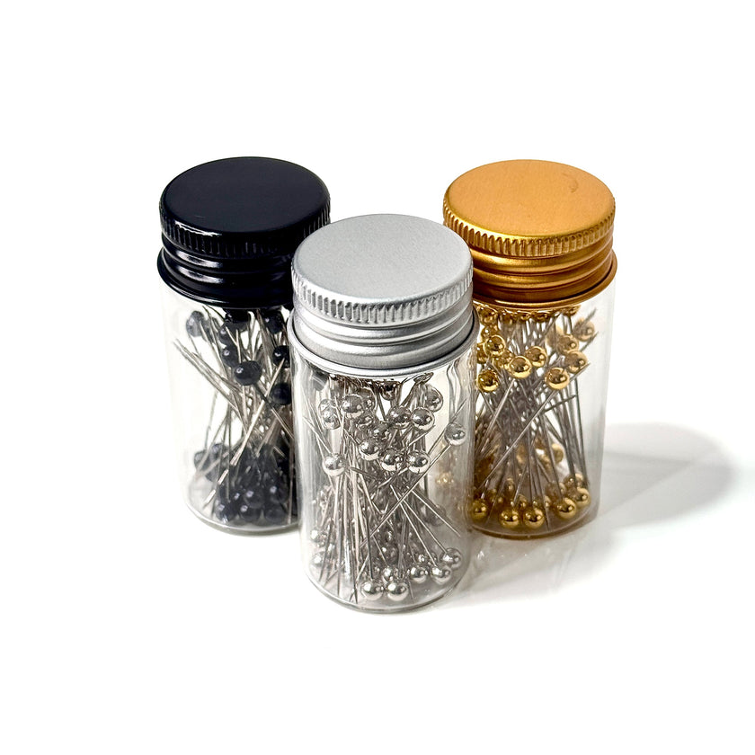 Plastic Head Pins - Fabric + Flow Textile Co.