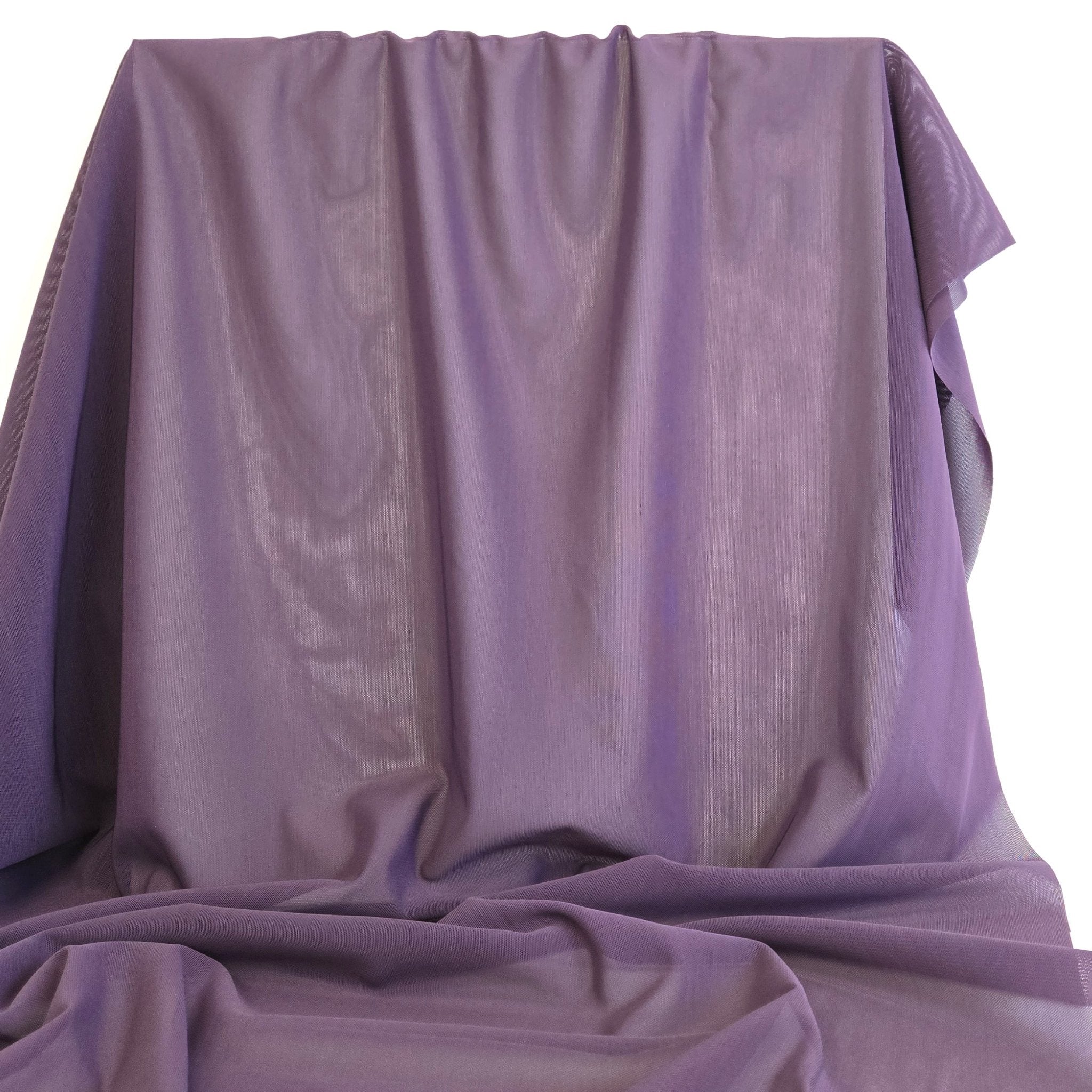 Power Mesh | Eggplant - Fabric + Flow Textile Co.