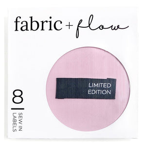 Project Tags | Limited Edition - Black - Fabric + Flow Textile Co.