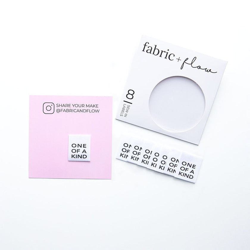 Project Tags | One of a Kind - Monochrome - Fabric + Flow Textile Co.