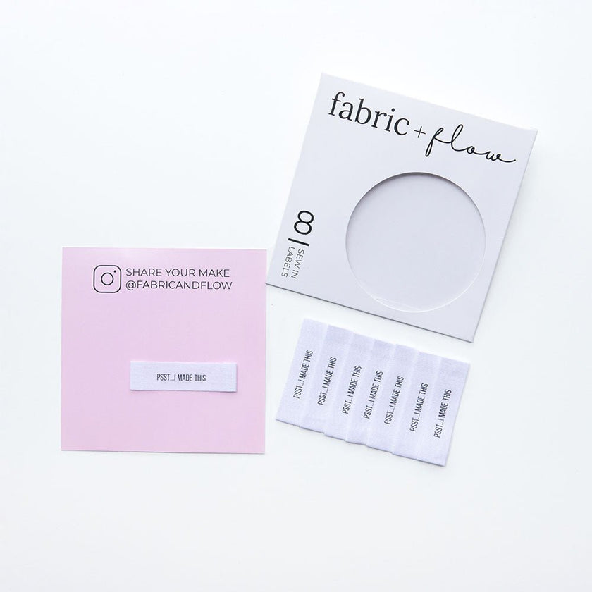 Project Tags | psst...I made this - Fabric + Flow Textile Co.