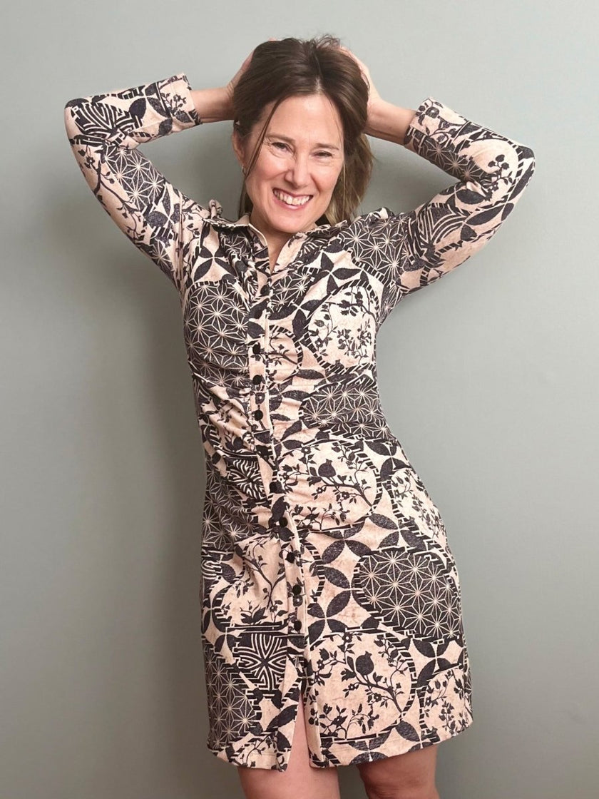 Rayon Challis | Ink R8 - 5 - Fabric + Flow Textile Co.