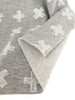 REMNANT |Fleece Knit | Grey Plus - 0.5m+ Piece - Fabric + Flow Textile Co.