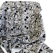 REMNANT | French Terry | Skulls - 2.5m Piece - Fabric + Flow Textile Co.