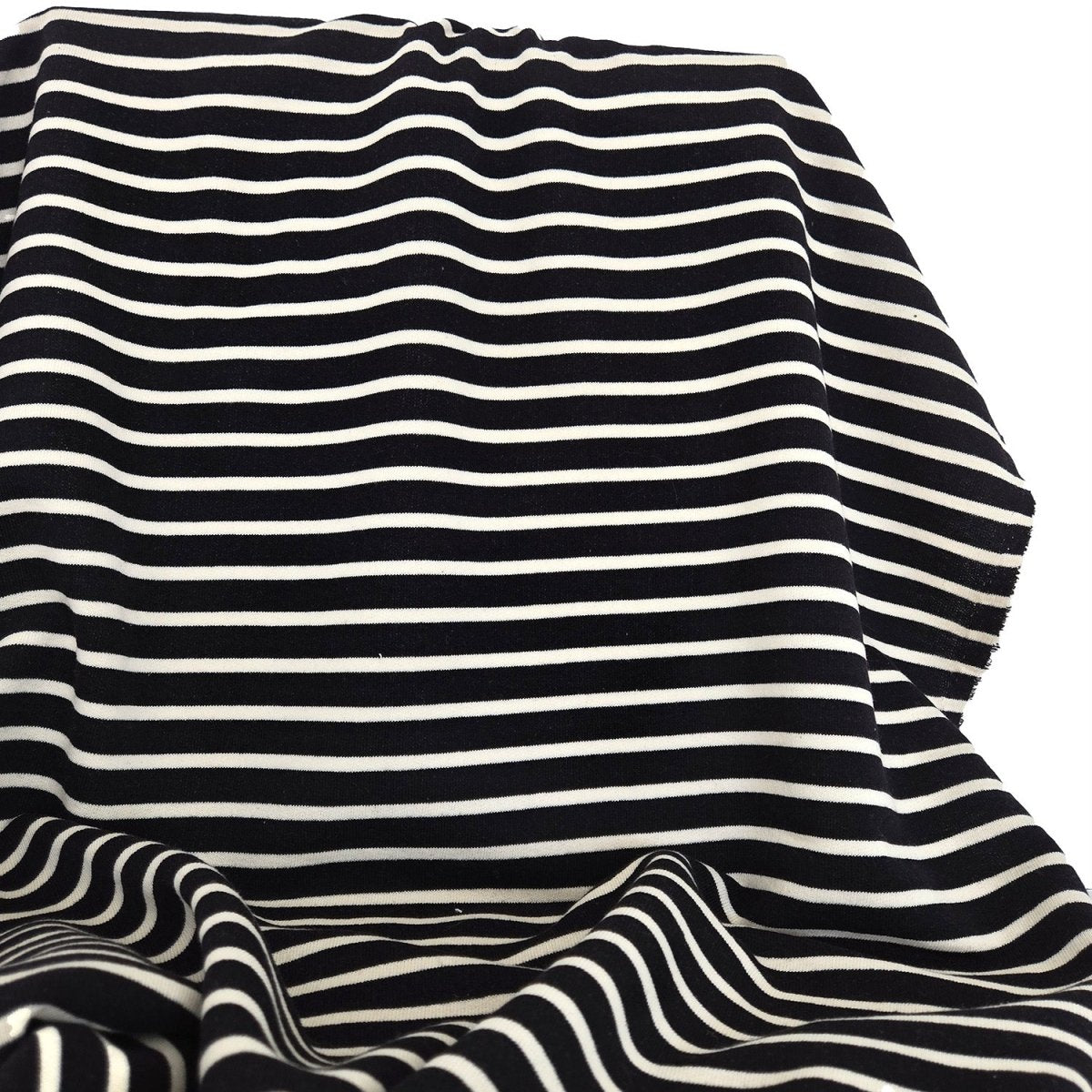 REMNANT |French Terry | Stripe - 2m Piece - Fabric + Flow Textile Co.