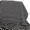 REMNANT |French Terry | Stripe - 2m Piece - Fabric + Flow Textile Co.