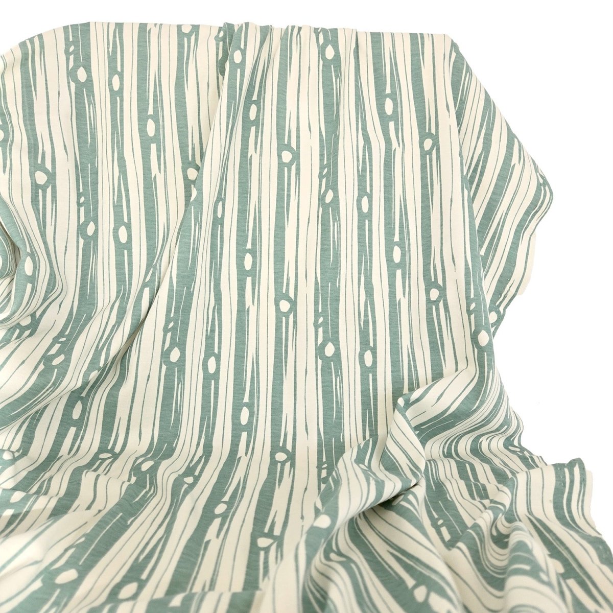 REMNANT |Interlock Knit | Birch Bark - 2m - Fabric + Flow Textile Co.