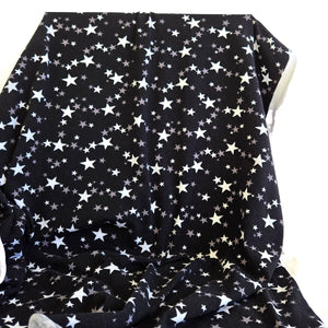 REMNANT |Jersey Knit | Stars - 1.75m Piece - Fabric + Flow Textile Co.
