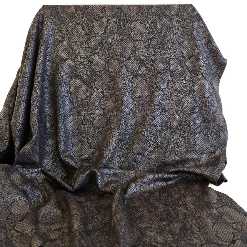 REMNANT | Ponte Knit | Snake Print - 0.5m + Piece - Fabric + Flow Textile Co.