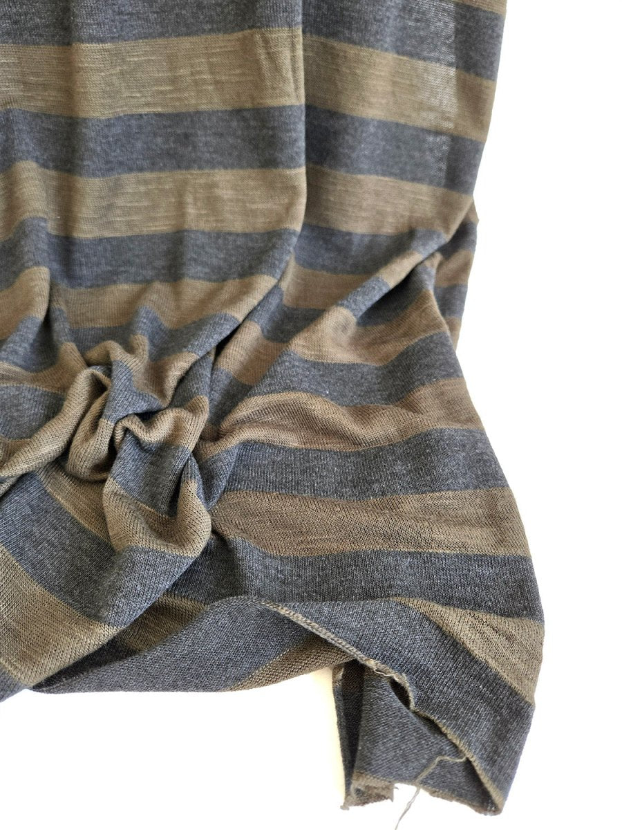 REMNANT |Sweater Knit | Stripes - 1.5m Piece - Fabric + Flow Textile Co.