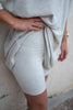 Ribbed Knit | Bamboo - Oatmeal - Fabric + Flow Textile Co.