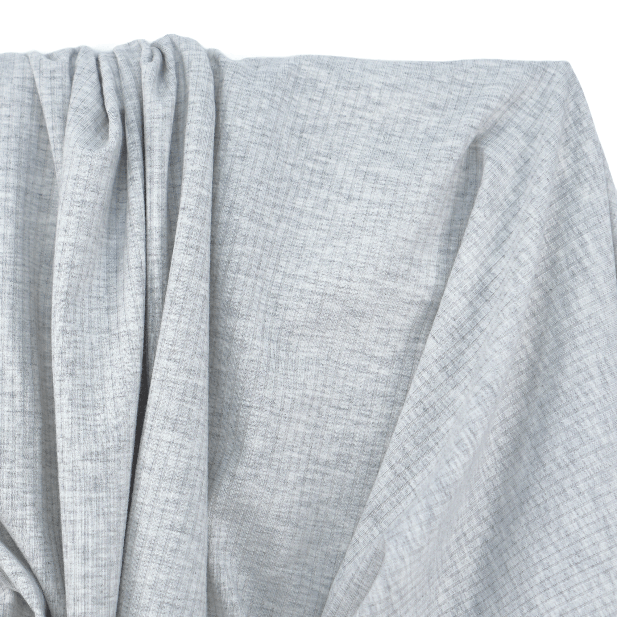 Ribbed Knit | Bamboo - Oatmeal - Fabric + Flow Textile Co.