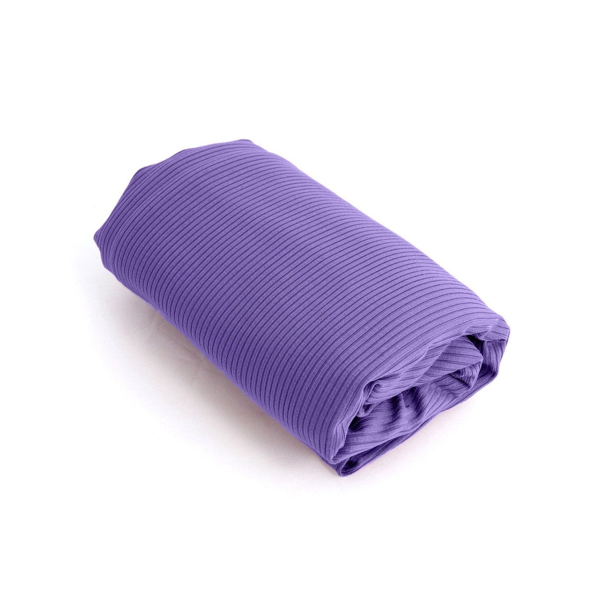 Ribbed Knit | Bamboo - Periwinkle - Fabric + Flow Textile Co.