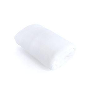Ribbed Knit | Bamboo - White - Fabric + Flow Textile Co.