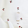 Ribbed Print Knit | Cotton - Sweet Cherries - Fabric + Flow Textile Co.