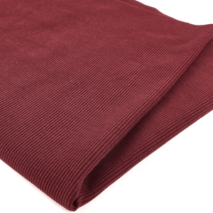 Ribbing | Organic Cotton - Rosewood - Fabric + Flow Textile Co.