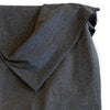 Ribbing Tubular | Cotton - Dark Melange Grey - Fabric + Flow Textile Co.