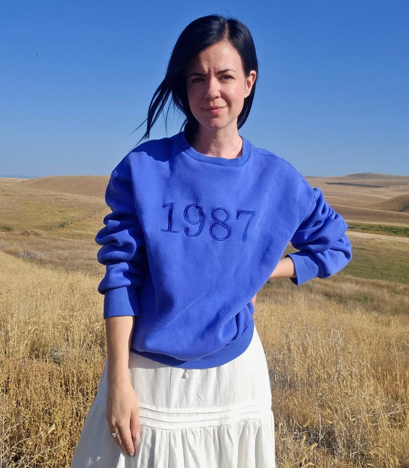 Ribbing Tubular | Cotton - Frosted Iris - Fabric + Flow Textile Co.