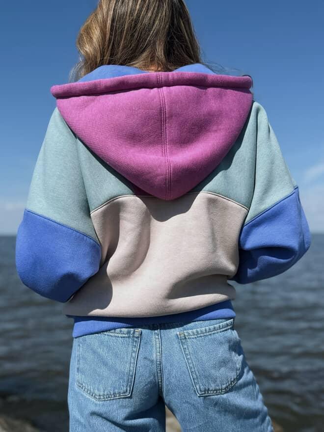 Ribbing Tubular | Cotton - Frosted Iris - Fabric + Flow Textile Co.