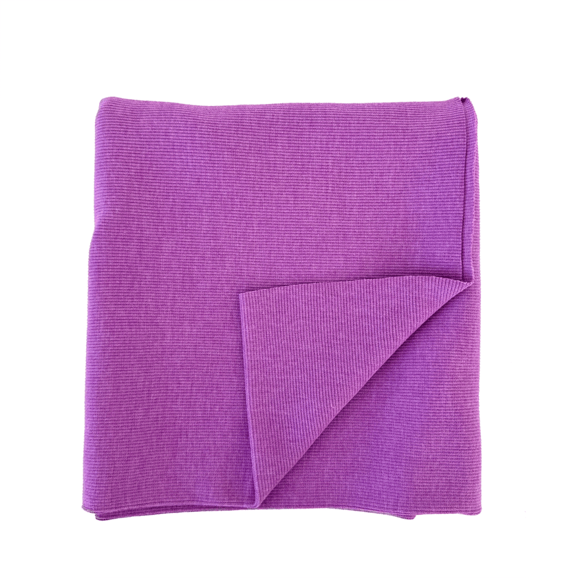 Ribbing Tubular | Cotton - Mulberry Blush - Fabric + Flow Textile Co.