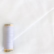 Ribbing Tubular | Cotton - Optical White - Fabric + Flow Textile Co.