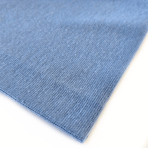 Ribbing Tubular | Cotton - Tidal Blue - Fabric + Flow Textile Co.