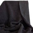 Sherpa Suede | Black - Fabric + Flow Textile Co.