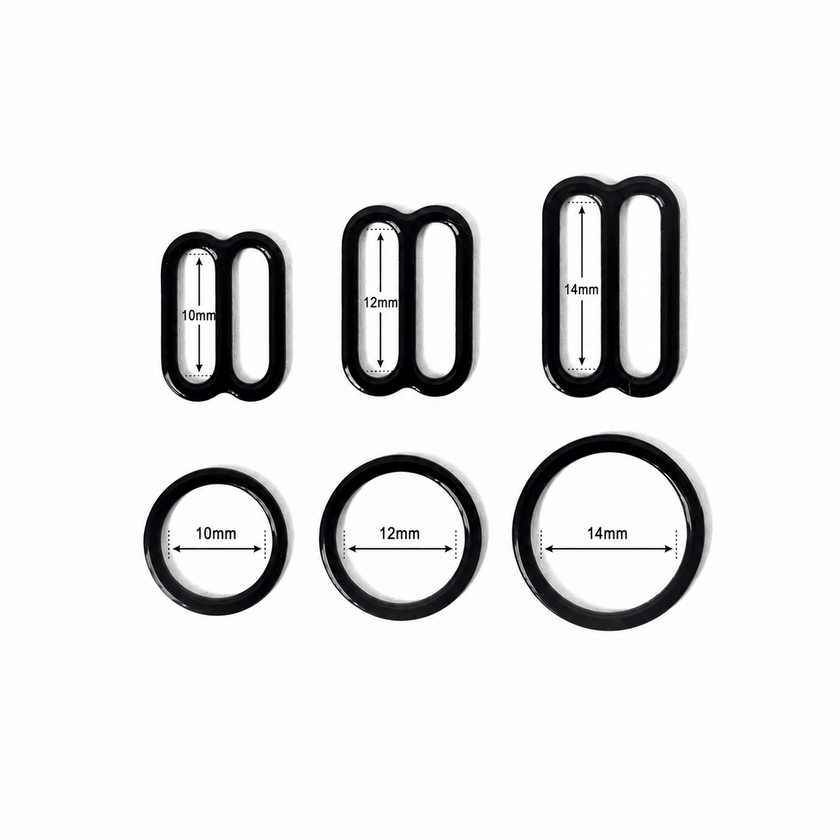 Sliders + Rings - Fabric + Flow Textile Co.