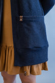 Sweater Knit | Hacci - Black - Fabric + Flow Textile Co.
