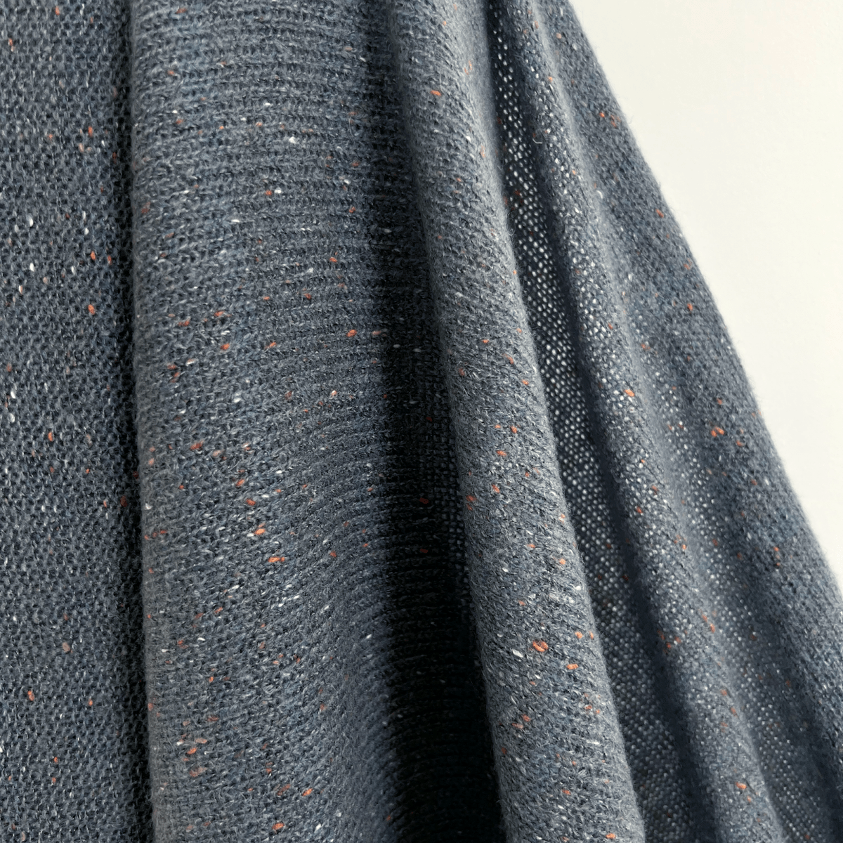 Sweater Knit | Hacci - Speckled Ocean - Fabric + Flow Textile Co.