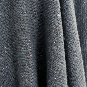 Sweater Knit | Hacci - Speckled Ocean - Fabric + Flow Textile Co.
