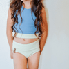 Swim Basic Rib | Arctic Blue - Fabric + Flow Textile Co.